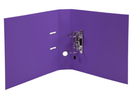 EXACOMPTA Classeur à levier PVC Premium, A4, 70 mm, violine