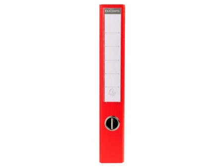 EXACOMPTA Classeur à levier PVC Premium, A4, 50 mm, rouge
