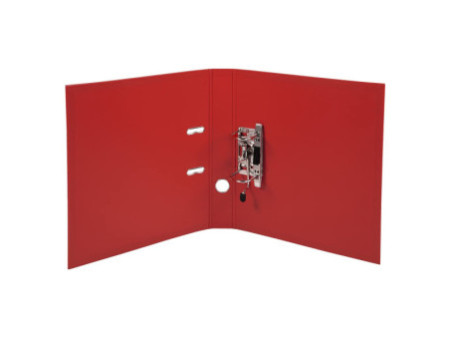EXACOMPTA Classeur à levier PVC Premium, A4, 50 mm, rouge