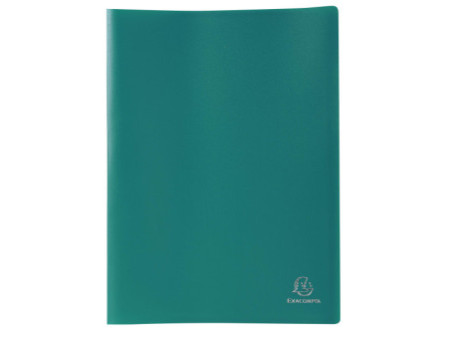 EXACOMPTA Protège-documents, A4, PP, 100 pochettes, assorti