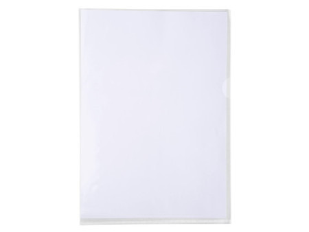 EXACOMPTA Pochette coin, A4, PP, 0,12 mm, transparent lisse