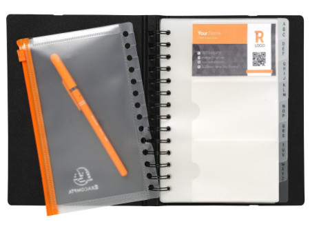 EXACOMPTA Pochettes pour cartes de visite EXACARD