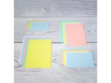 EXACOMPTA Fiches bristol, A6, quadrillé, blanc