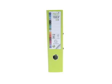 EXACOMPTA Classeur à levier PP Premium, A4, 80 mm, vert anis