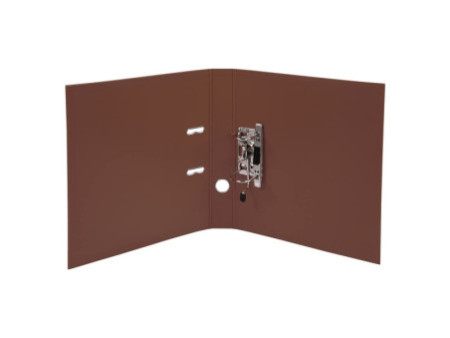 EXACOMPTA Classeur à levier PVC Premium, A4, 50 mm, marron
