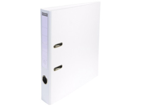 EXACOMPTA Classeur à levier PVC Premium, A4, 50 mm, blanc