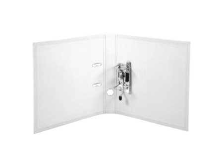 EXACOMPTA Classeur à levier PVC Premium, A4, 50 mm, blanc