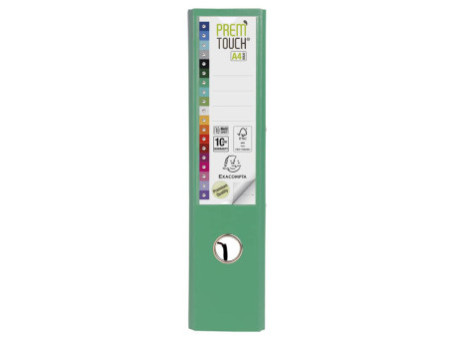 EXACOMPTA Classeur à levier PP Premium, A4, 80 mm, vert