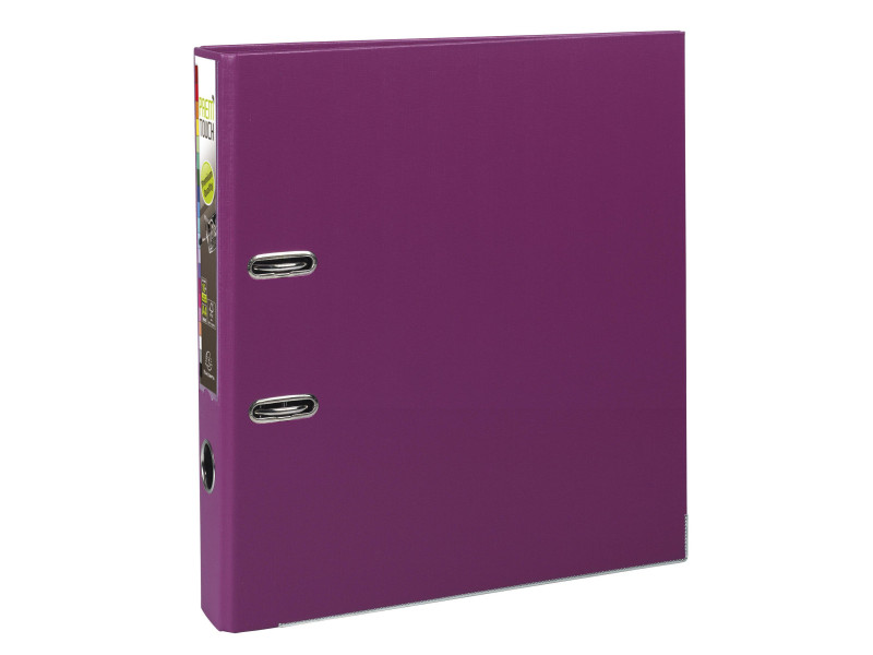 EXACOMPTA Classeur à levier PP Premium, A4, 50 mm, fuchsia