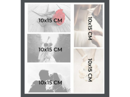EXACOMPTA Album photos de mariage Kingsbridge, 290 x 320 mm
