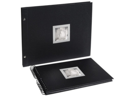 EXACOMPTA Album photos à vis Ceremony, 370 x 290 mm, noir