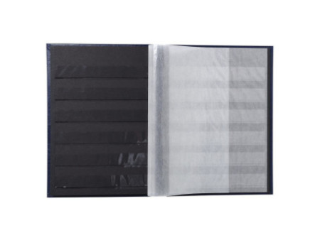 EXACOMPTA Album pour timbres, 170 x 225 mm, 32 pages, noir