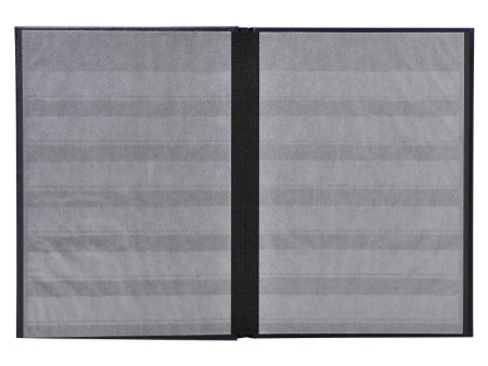 EXACOMPTA Album pour timbres, 170 x 225 mm, 32 pages, noir