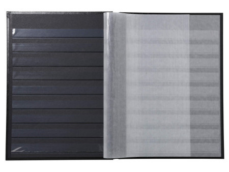 EXACOMPTA Album de timbres, 225 x 305 mm, 48 pages, noir