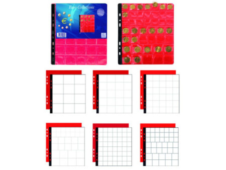 EXACOMPTA Pochette pour classeur numismatique, 20 cases