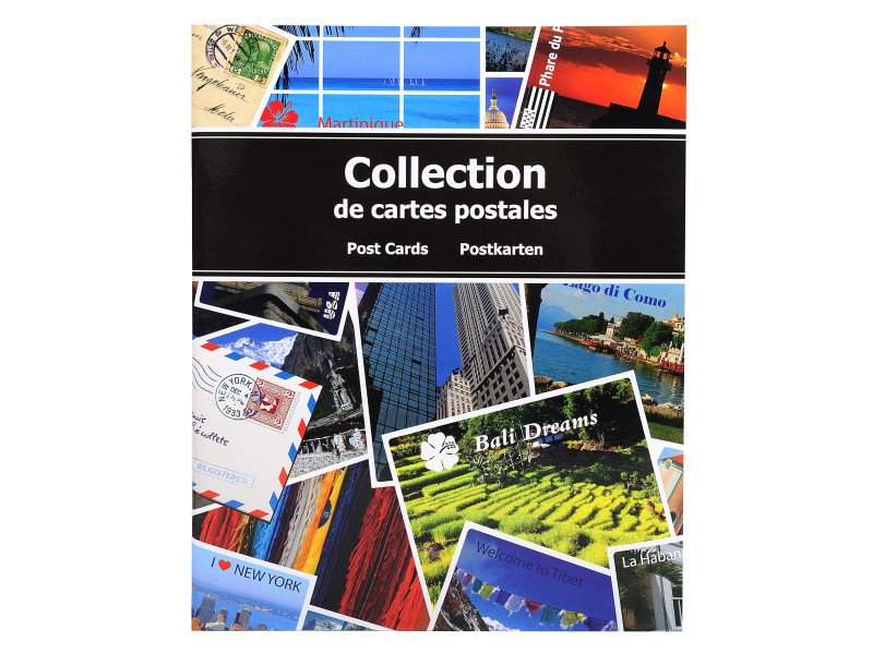 EXACOMPTA Album pour 200 cartes postales, 200 x 255 mm