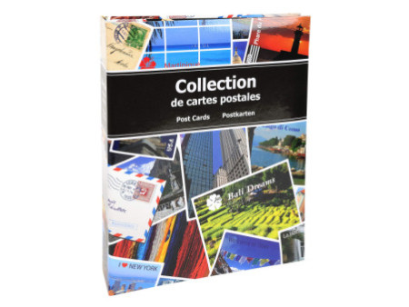 EXACOMPTA Album pour 200 cartes postales, 200 x 255 mm
