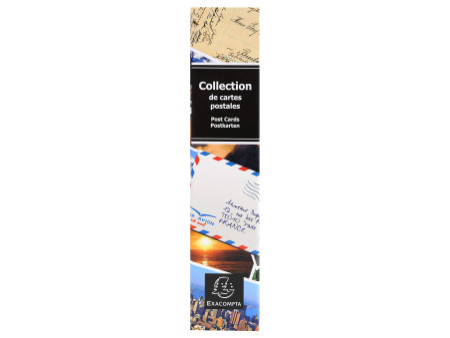 EXACOMPTA Album pour 200 cartes postales, 200 x 255 mm