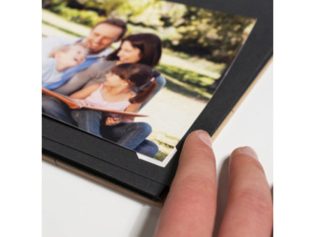 EXACOMPTA Coins pour photos, transparent, autocollant
