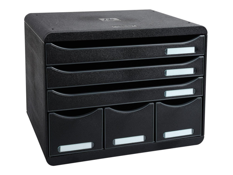 EXACOMPTA Module de classement STORE-BOX MAXI, 6 tiroirs