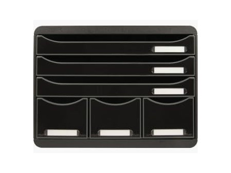 EXACOMPTA Module de classement STORE-BOX MAXI, 6 tiroirs
