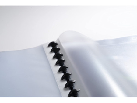 EXACOMPTA Protège-documents, A4, 30 pochettes, noir