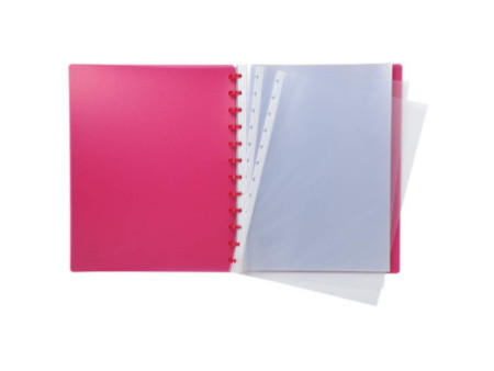 EXACOMPTA Protège-documents, A4, 30 pochettes, rouge