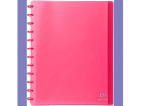 EXACOMPTA Protège-documents, A4, 30 pochettes, rouge