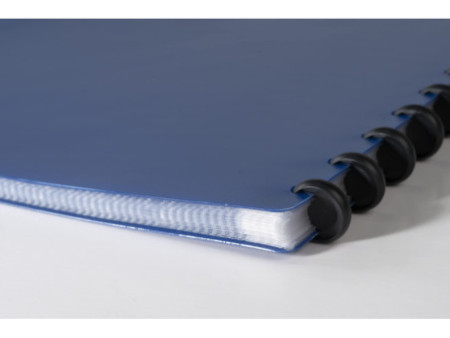 EXACOMPTA Protège-documents, A4, 30 pochettes, bleu