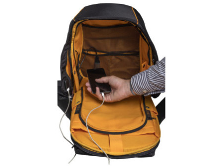 EXACOMPTA Sac à dos EXACTIVE, polyester, noir