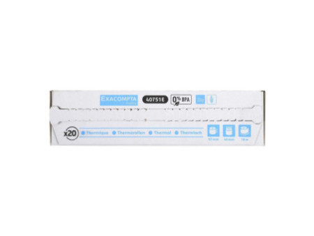 EXACOMPTA Bobine thermique pour caisse, 57 mm x 9 m