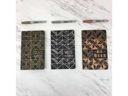 Sharpie Marqueur permanent métallisé, carte blister de 3