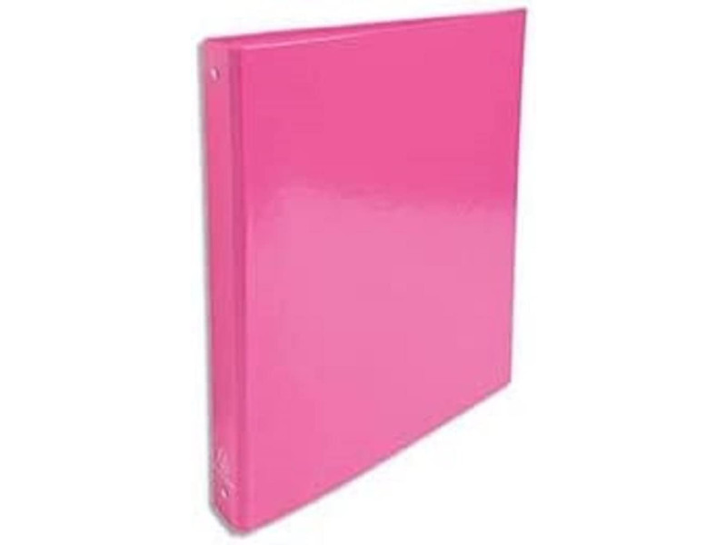 EXACOMPTA Classeur à anneaux Iderama, 4 anneaux, A4, rose