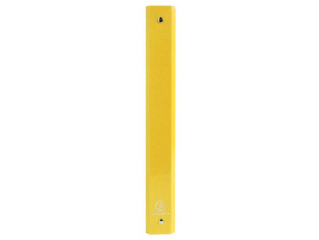 EXACOMPTA Classeur à anneaux Iderama, 4 anneaux, A4, jaune