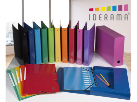 EXACOMPTA Classeur à anneaux Iderama, 2 anneaux, A4, assorti