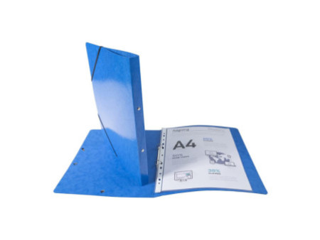 EXACOMPTA Classeur à anneaux Iderama, 2 anneaux, A4, bleu