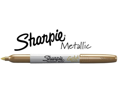 Sharpie Marqueur permanent FINE métallisé, or