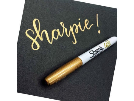Sharpie Marqueur permanent FINE métallisé, or