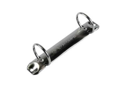 EXACOMPTA Classeur semi-rigide PP, 2 anneaux, A4+, cristal