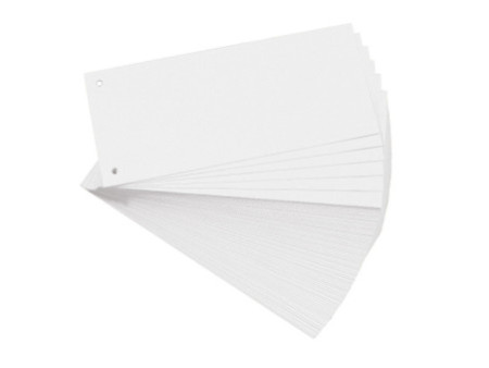 EXACOMPTA Intercalaires Premium, 105 x 240 mm, blanc