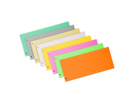 EXACOMPTA Intercalaires Premium, 105 x 240 mm, blanc