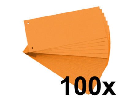 EXACOMPTA Intercalaires Premium, 105 x 240 mm, orange