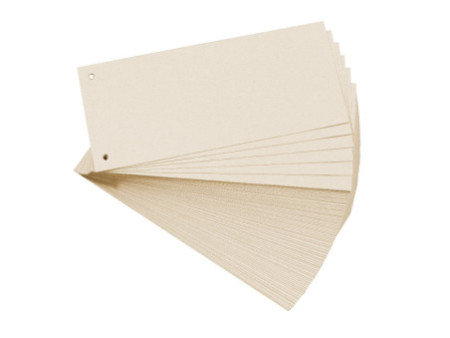 EXACOMPTA Intercalaires Premium, 105 x 240 mm, chamois