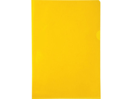 EXACOMPTA Pochette coin, A4, PVC 0,13 mm, jaune