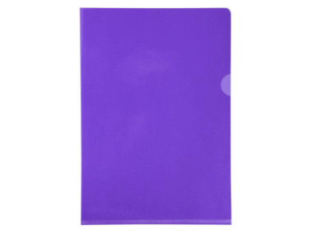 EXACOMPTA Pochette coin, A4, PVC 0,13 mm, violet
