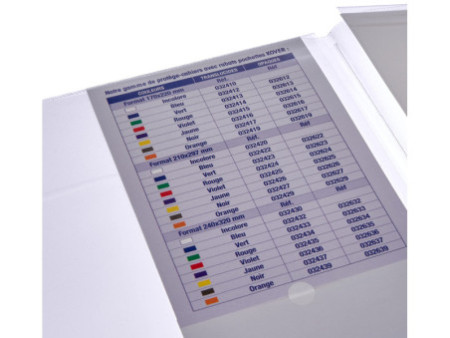 EXACOMPTA Protège-cahier Kover, PVC, 240 x 320 mm, incolore
