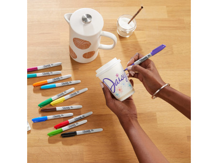 Sharpie Marqueur permanent FINE 'Pastel', blister de 4