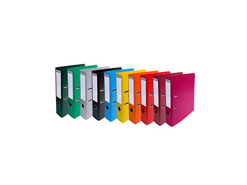 EXACOMPTA Classeur à levier PVC Premium, A4, 70 mm, assorti