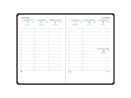 EXACOMPTA Agenda de poche Horizons 13, 2026, Cassandra
