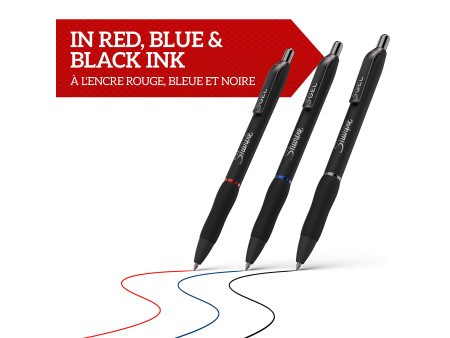 Sharpie Stylo encre gel S-GEL, 0,7 mm, rouge